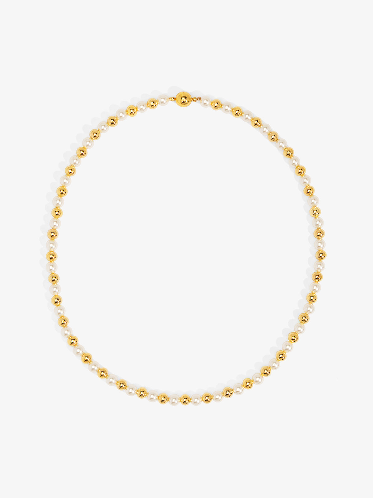 Mixed Bead Magnet Necklace