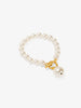 Pearl Charm and Toggle Bracelet