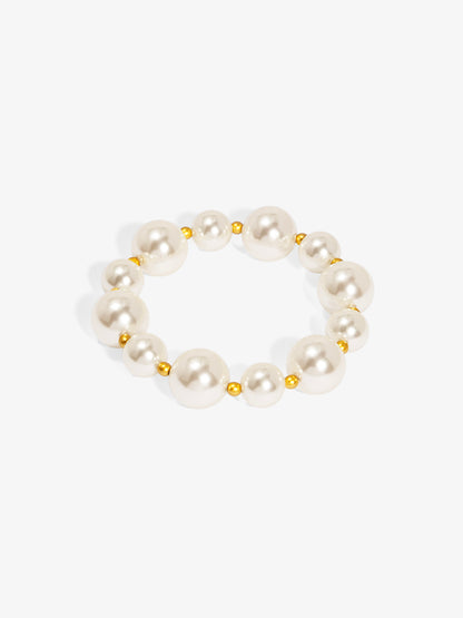 Mixed Pearl Stretch Bracelet