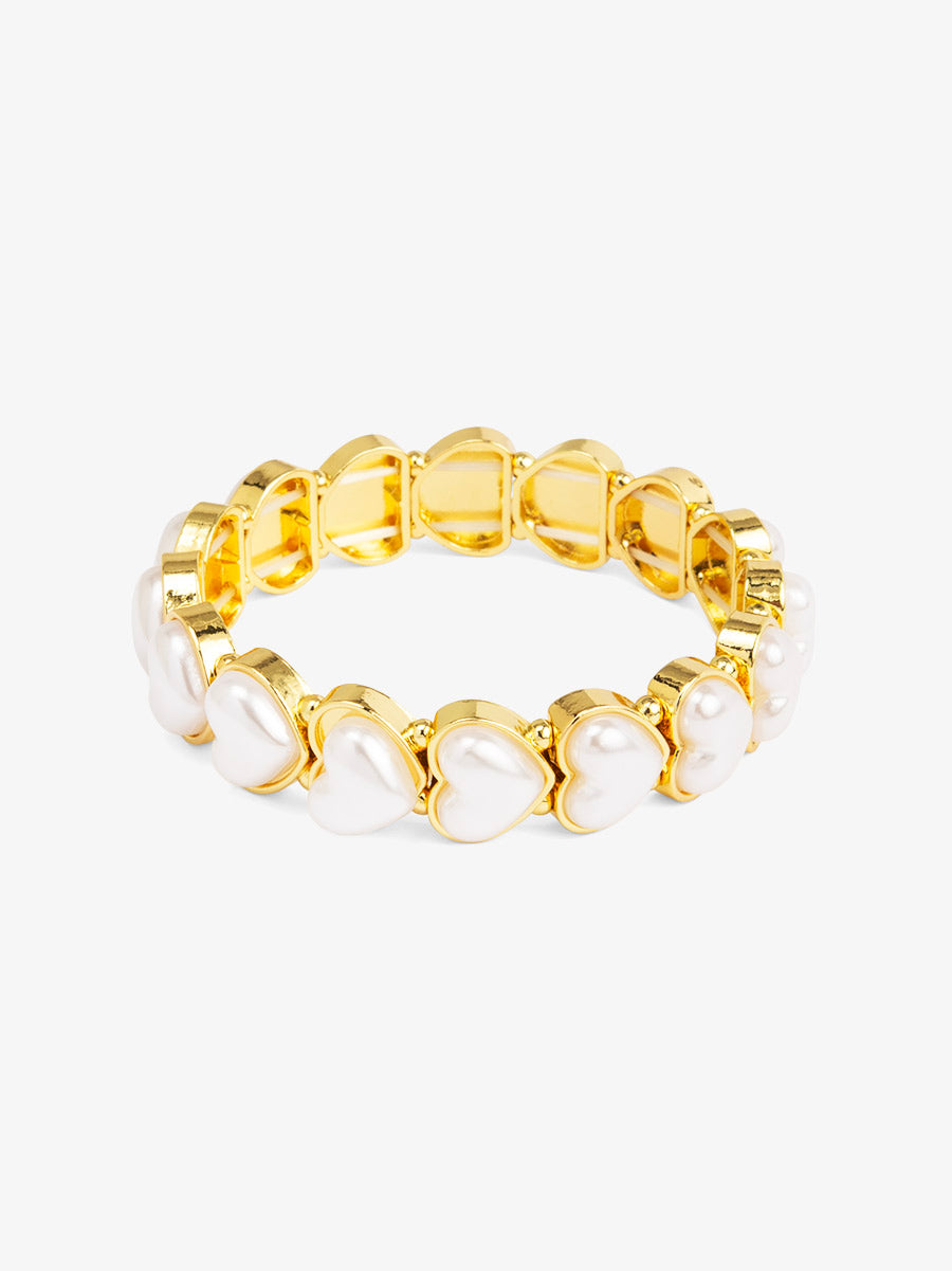 Large Heartstring Stretch Bracelet
