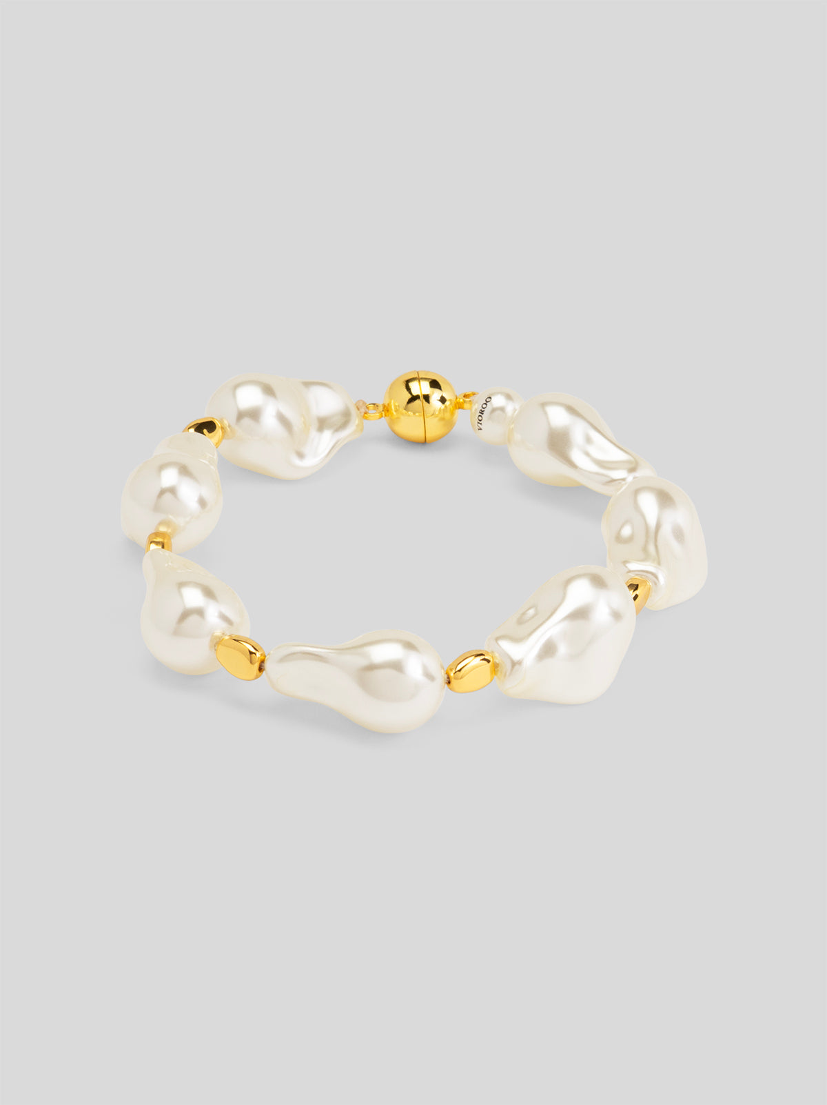 Baroque Pearl Magnet Bracelet