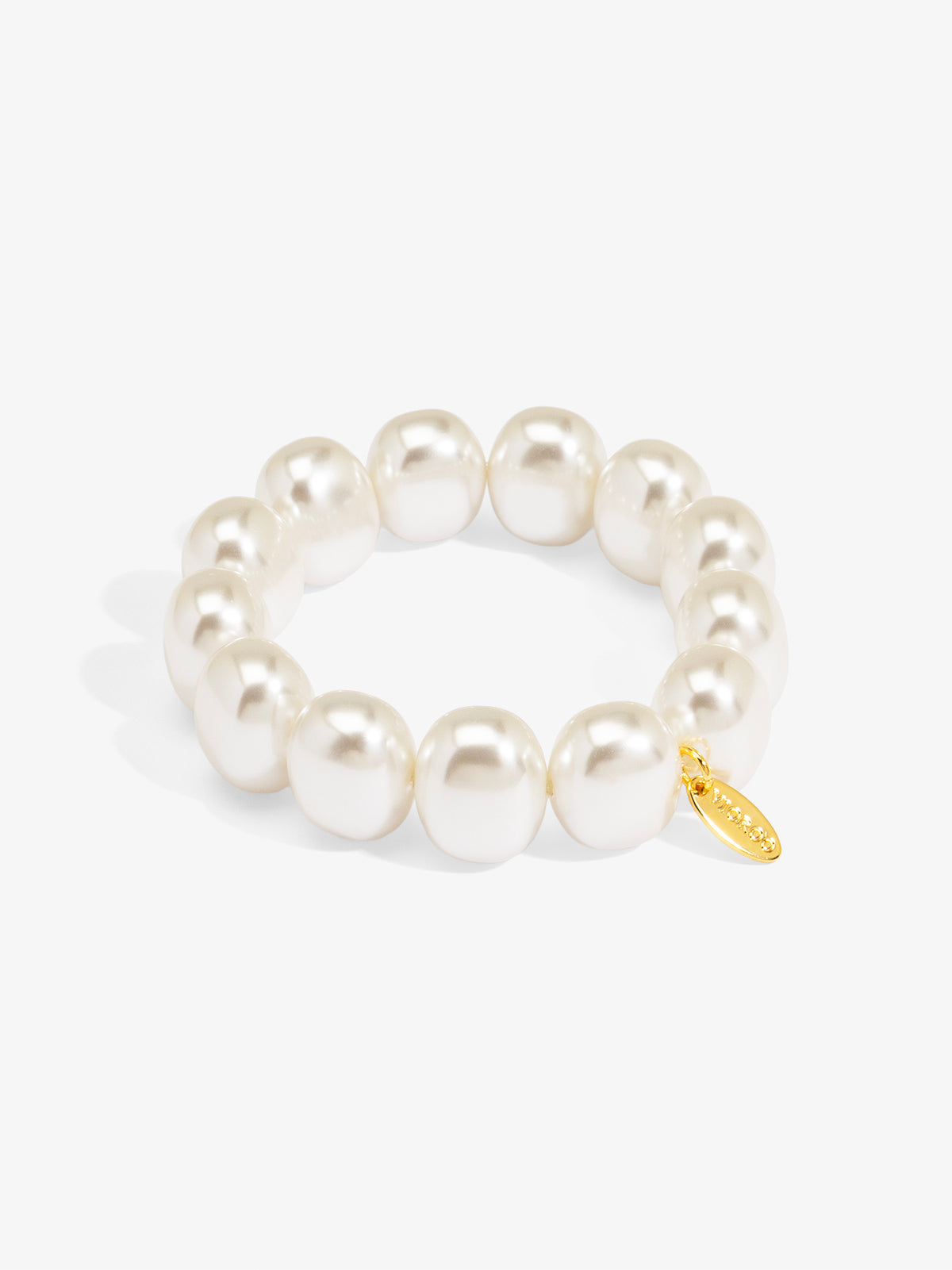 Pebble Pearl Stretch Bracelet