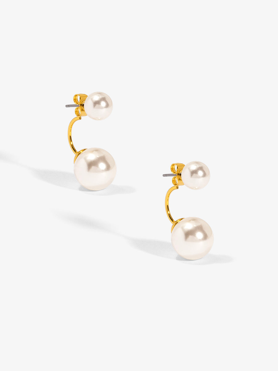 Pearl Ear Jacket Earring