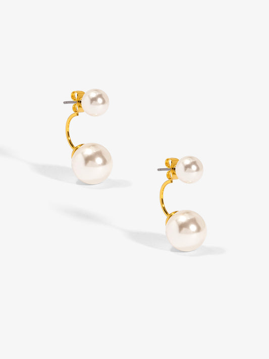 Pearl Ear Jacket Earring