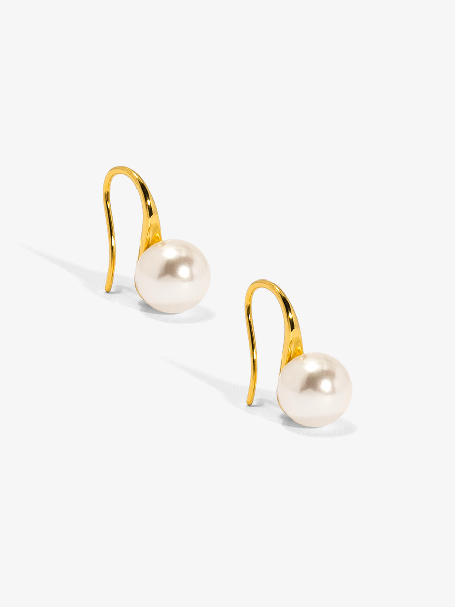 Classic Pearl Beaded Drop Earring