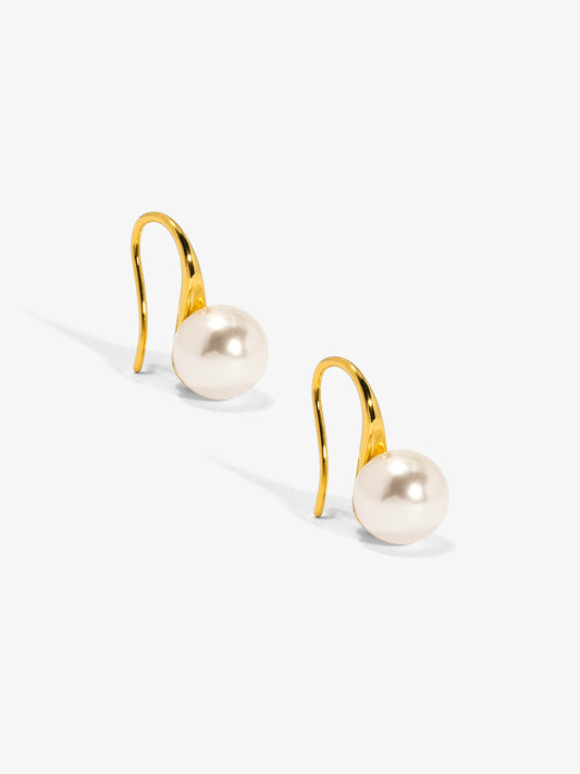 Classic Pearl Beaded Drop Earring