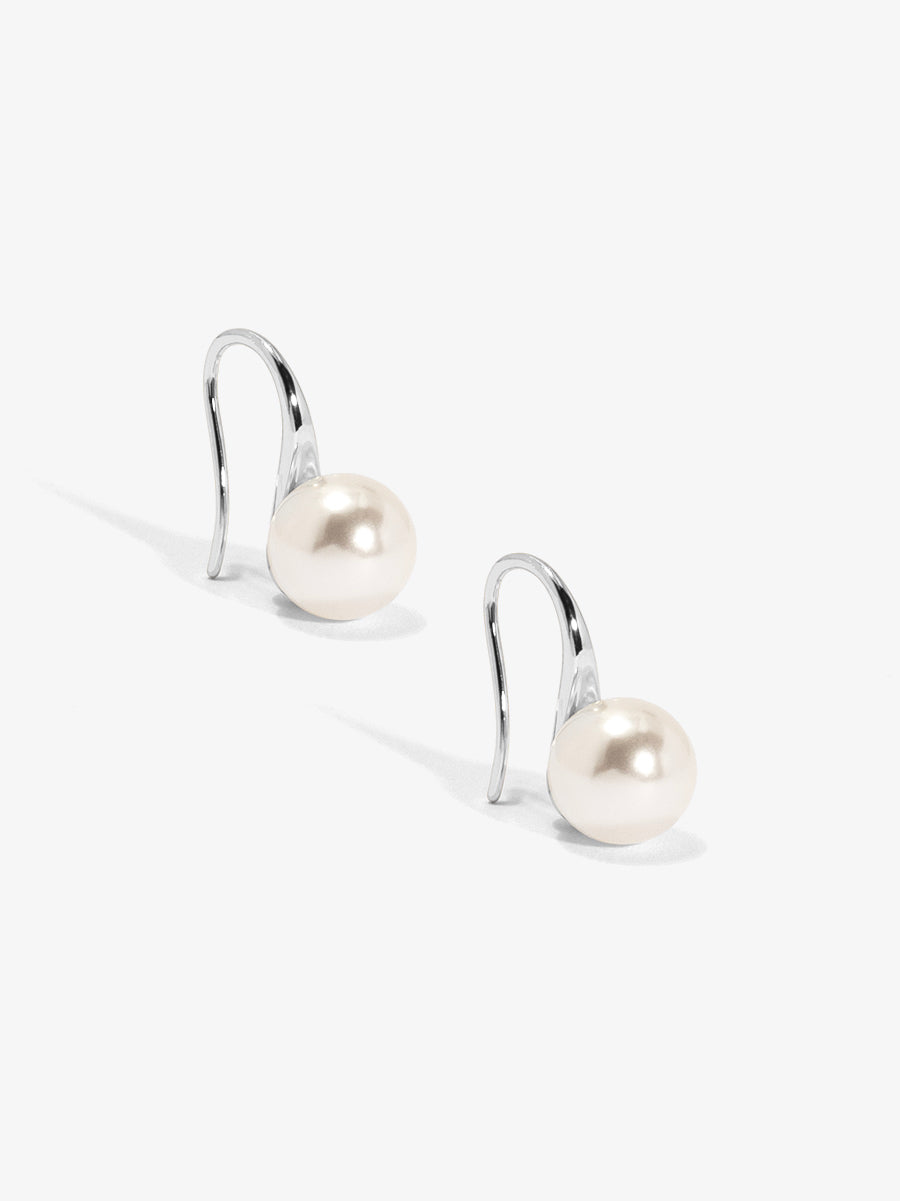 Classic Pearl Beaded Drop Earring