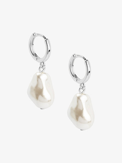 Baroque Single Pearl Drop Earring