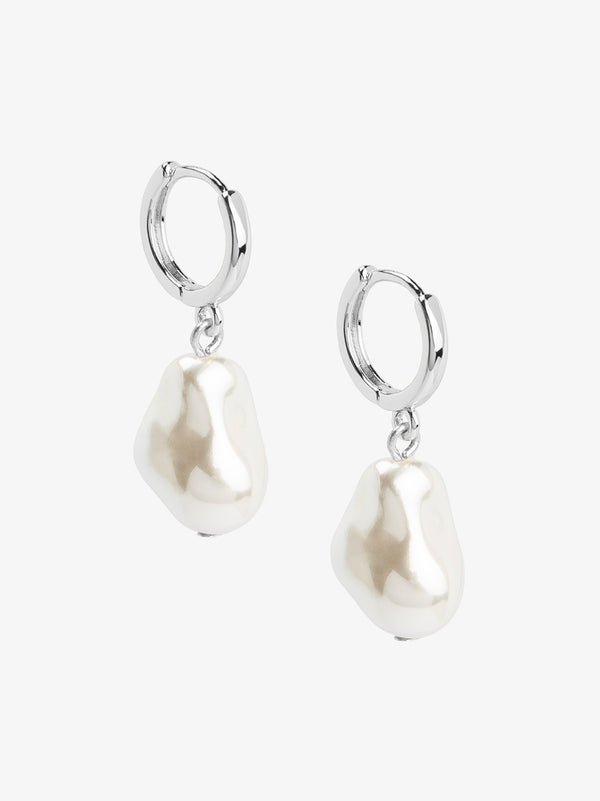Baroque Single Pearl Drop Earring