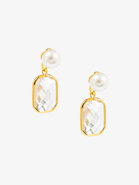 Prism Pearl Drop Earring