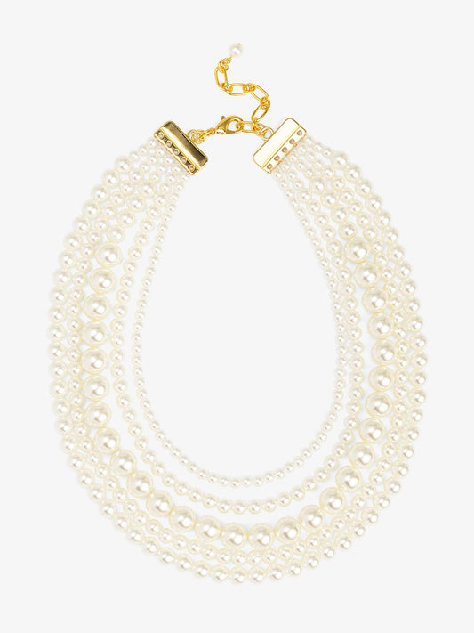 5 Strand Beaded Necklace