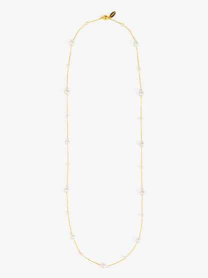 Baroque Pearl Long Necklace