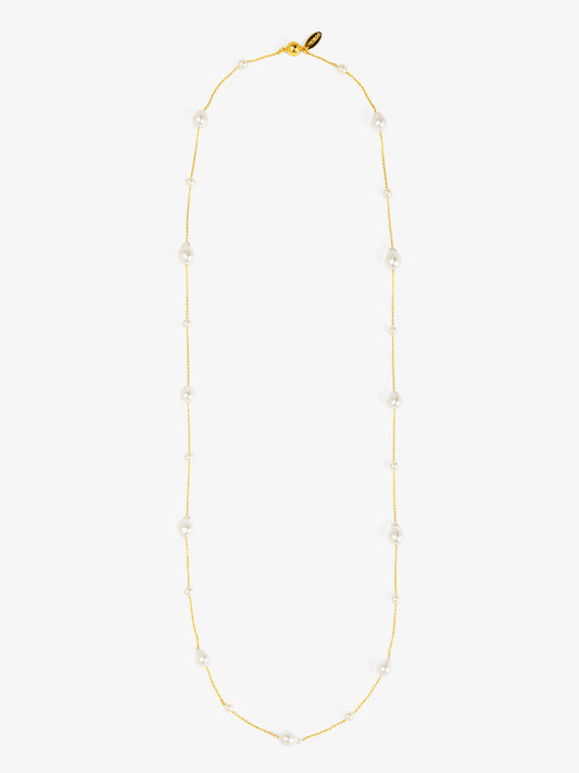 Baroque Pearl Long Necklace