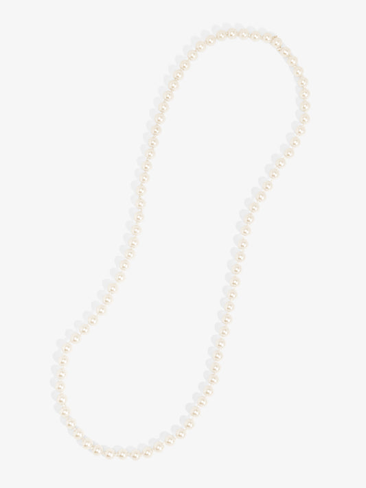10mm Pearl Beaded 40" Long Necklace