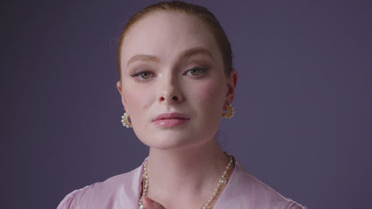 Adjustble Pearl Ribbed Band Ring